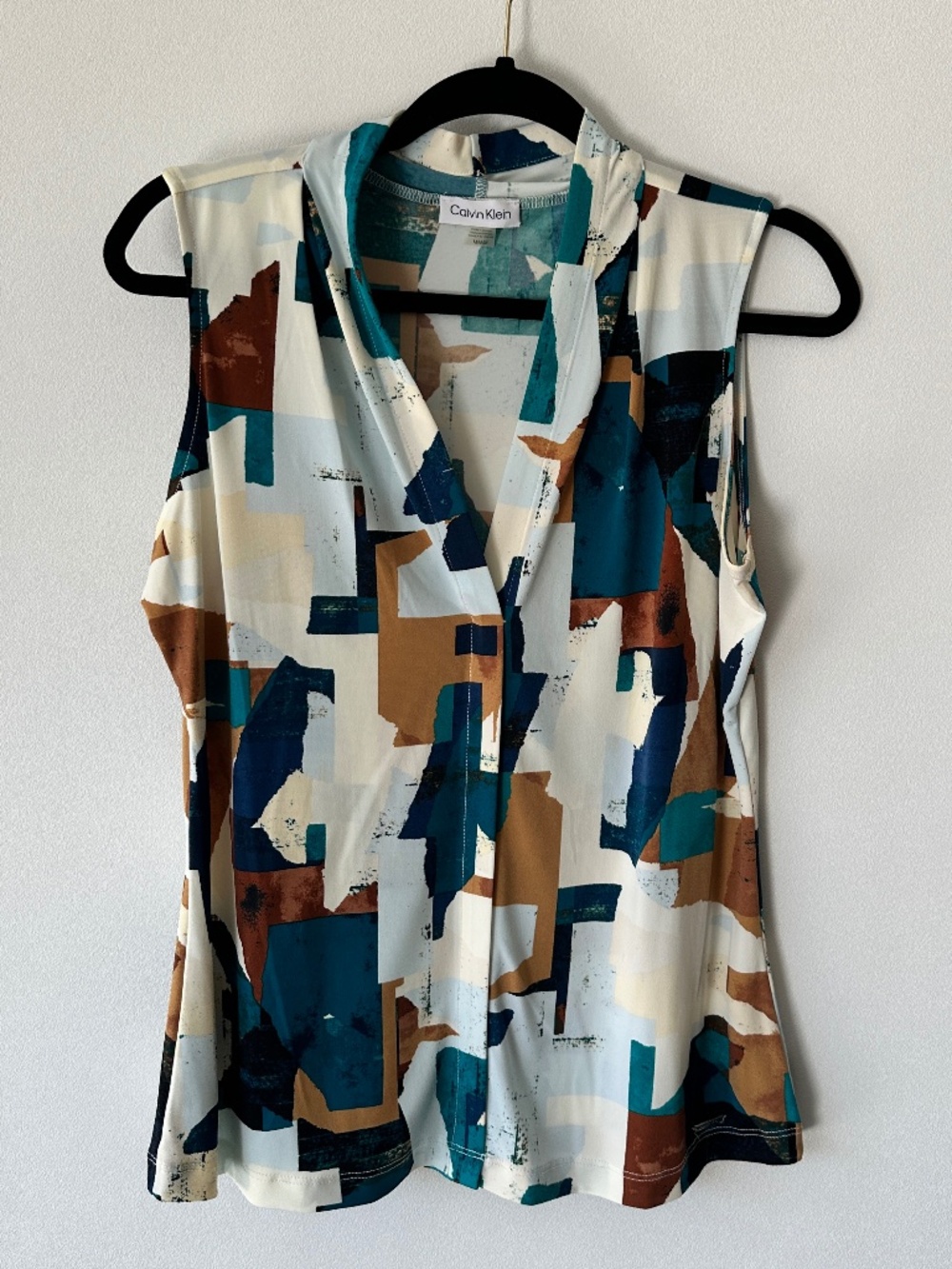 Calvin Klein sleeveless blouse - Medium